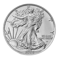 2024 1 oz American Silver Eagle Coin BU