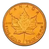 1985 Maple Leaf 0.1 oz Gold Bullion Coin