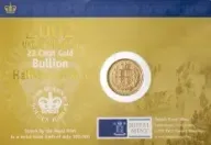 2002 Queens Jubilee Gold Half Sovereign In Sleeve - Pre-Owned