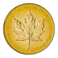 1983 Gold Maple Leaf 1 oz $50 Bullion Coin