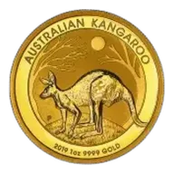 2019 Gold 1 oz Kangaroo Nugget $100 Perth Mint Bullion Coin