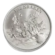 1 oz Kraken Silver Round