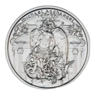 1 oz Archangel Michael Silver Round