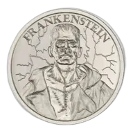 1 oz Frankenstein Silver Round