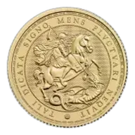 2026 'St George and the Dragon' 0.25 oz Gold Bullion Coin