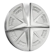 1 oz Divisible Compass Silver Round