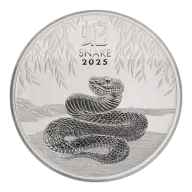 2025 1 Kilogram Australian Lunar Series "Year of the Snake" Silver Bullion Coin