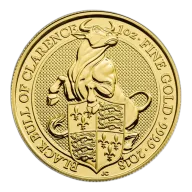 2018 1 oz Great Britain Queen's Beast Gold Coin - Bull