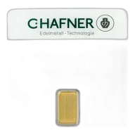 C.Hafner 0.5g Minted Gold Bar