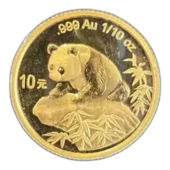 Pre-Owned 1/10 oz Panda Gold Coin