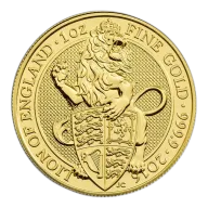 2016 1 oz Great Britain Queen's Beast Gold Coin - Lion