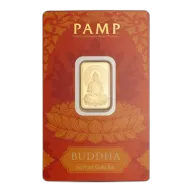 5 Gram .9999 Fine Gold - Pamp Suisse - Buddha (In Assay)