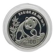 1990 Panda 1 oz Platinum Coin (Box & CoA)