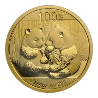 Pre-Owned Chinese Panda 1/4oz Gold Coin - Mixed Dates