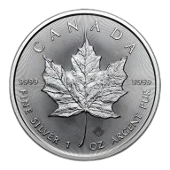 2026 1 oz Silver Maple Leaf Coin Royal Canadian Mint