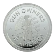 1 oz Gun Owners of America Silver Round First Mint