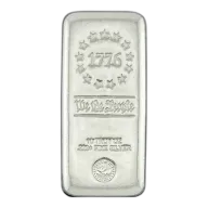 10 oz First Mint Silver Cast Freedom Bar