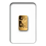 1 g Gold Bar - Jerusalem of Gold The Holy Land Mint