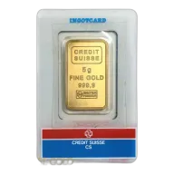 Pre-Owned 5g Credit Suisse Gold Bar