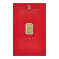 1 Gram Royal Mint Gold Ganesh Bullion Bar