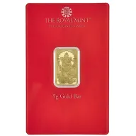 5g The Royal Mint Gold Bar