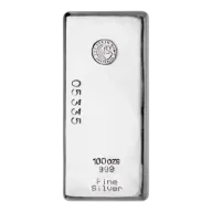 Perth Mint 100oz Silver Bar