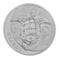 Pre-Owned 2024 Niue Hawksbill Turtle 2oz Silver Coin - VAT Free