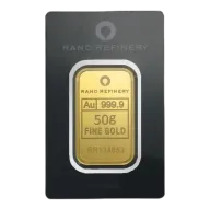 50g Gold Bar | Loxodonta Africana | Rand Refinery