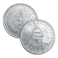 1 oz Sitting Bull BU Silver Round 2026