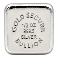 1/2 oz GoldSecure Cast Silver Bar 999.5