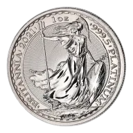 2021 1 oz United Kingdom Platinum Britannia Bullion Coin