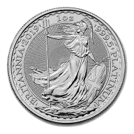 2019 1 oz United Kingdom Platinum Britannia Bullion Coin