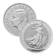 2024 1 oz Great Britain Silver Britannia Coin (BU)