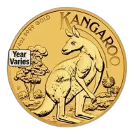 1/4 Oz Australia Kangaroo Gold Coin - BU (Random Year)