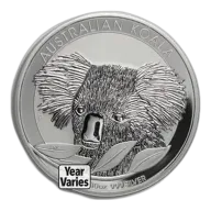 Australia 10 Oz Silver Koala - BU (Random Year)