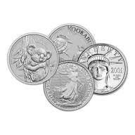 1/10 oz Platinum Coin .9995 Fine - Random Brand - Secondary Market