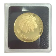 2000 1 oz Singapore Gold Lion Bullion Coin