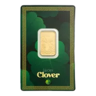 5g Gold Bar | PAMP | Lucky Charm Four-Leaf Clover