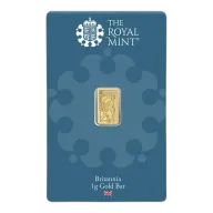 1g Britannia Gold Bar | Royal Mint