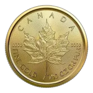2022 1/10oz Canadian Gold Maple Leaf