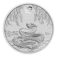2oz Year of the Snake Silver Coin