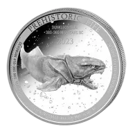 Congo: Prehistoric Life - Dunkleosteus 1 oz Silver 2023