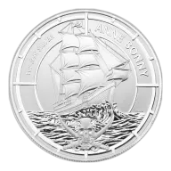 Pre-Owned 2021 Solomon Islands Anne Bonny $2 Silver Coin - VAT Free