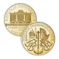 1 oz Philharmonic Gold Coin