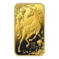 10g - Limited Edition Horse - 9999 Gold - Switzerland