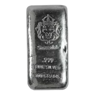 Pre-Owned 100g Silver Bar