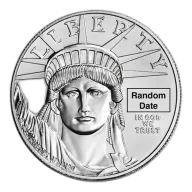 American Platinum Eagle (1 oz) $100 - BU - Random Date