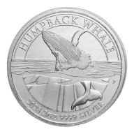 2023 Australia Humpback 2 oz Silver Coin