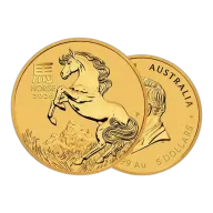 1/20oz Gold Coin 2026 Year of the Horse - Perth Mint