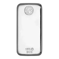 1kg Perth Mint Silver Bar
